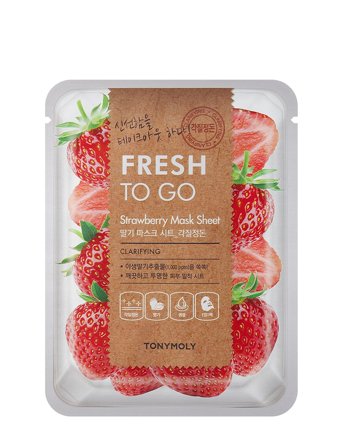 Tonymoly Tonymoly Fresh To Go Strawberry Mask Sheet - Nude - 20 g