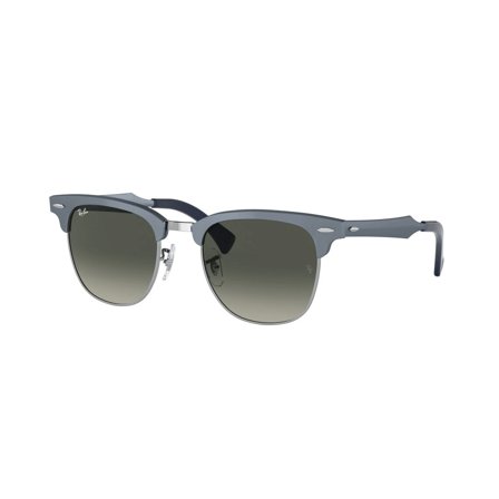 Ray-Ban Clubmaster Aluminum -Aurinkolasit - Blue Rectangular - Ray-Ban RB3507 924871 5121