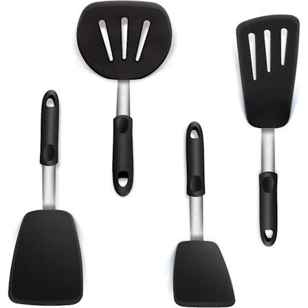 Silikon gummispatel for non-stick kokekar av Boxiki Kitc