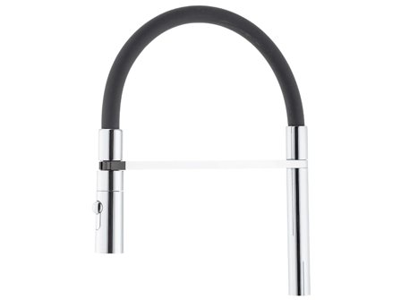 Mora 409563.0011 Utloppspip svängbar, 2-strålig, Eco Svart, Kök