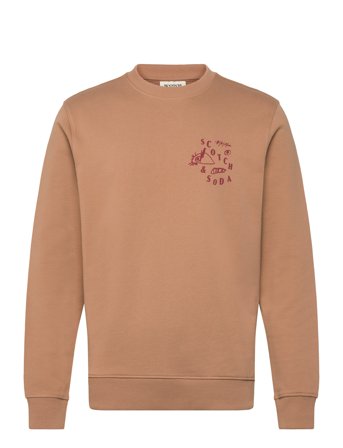 Scotch & Soda | Regular Fit Left Chest Logo Sweatshirt | S