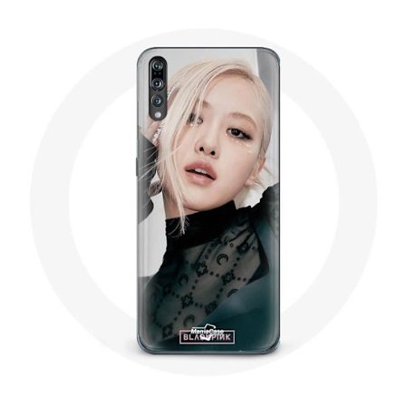 Coque för Huawei P20 Blackpink Born Pink Affiche Teaser Rosé