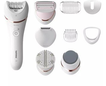 Philips-BRE740/10-Epilator med eksfolieringsbørste og fotfil-Personal care - women-Epilatorer