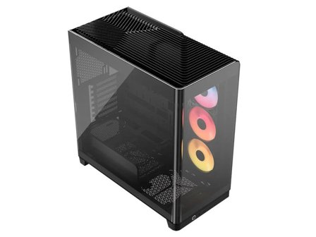 Corsair FRAME 4500X RS-R ARGB Panoramic Glass Mid-Tower PC Case, Black