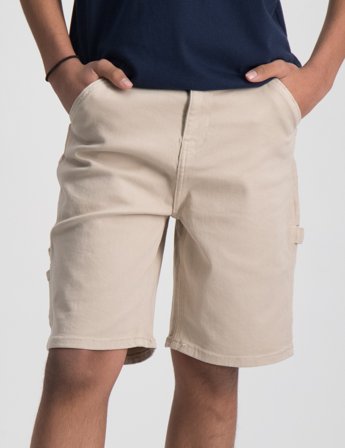 Lee Twill Carpenter Short Grå Shorts Kille - Kids Brand Store