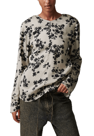 DAY Birger et Mikkelsen Davies Top - Stretched floral Blusar Dam Flerfärgad 38