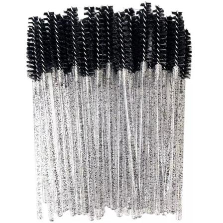 10-pack Ögonfransborstar, Fransborste, Mascaraborste Svart