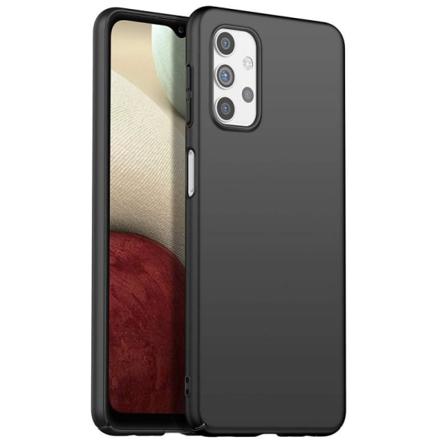 Samsung A32 5G Eritt in ohut kumipinnoitettu mattamusta Cover Basic V2 Black