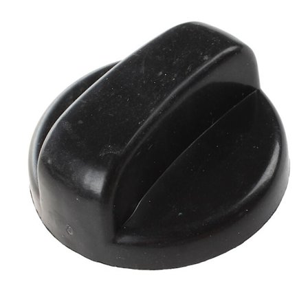 7 stk. 8mm sorte gaskomfur drejeknapper til køkken