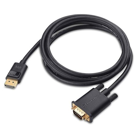 DisplayPort til VGA Kabel (DP til VGA Kabel) 1,8 Meter