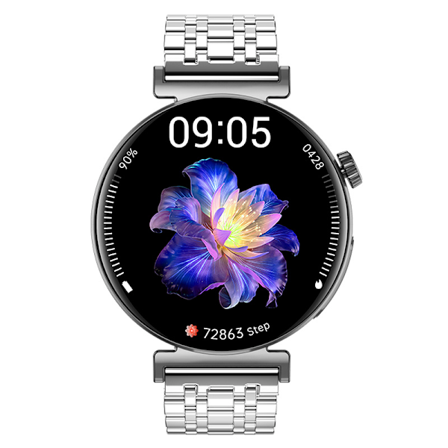 Smartwatch för kvinnor med EKG och Bluetooth