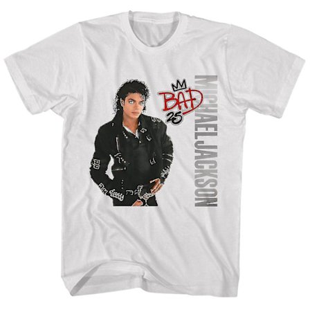 Michael Jackson T Shirt Dålig albumkonst Michael Jackson skjortakläder