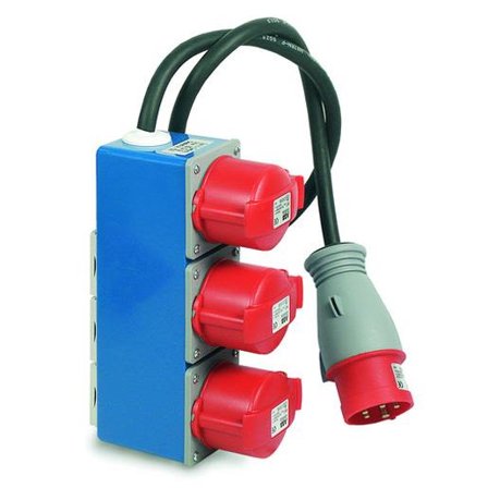 El-Björn GP 4166/3030 Grenuttak med 1m kabel, Stikkontakter & kabler