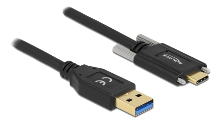 Delock USB type C-kabel - USB-C til USB-C - 50 cm