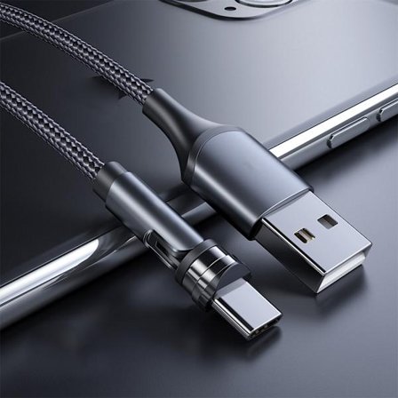 Magneettinen USB C -latauskaapeli, tyyppi C, pikalatausjohto vahvalla magneetilla