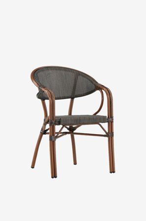 Venture Home - Cafe Chair Vila 2-pack - Musta - Ruokapöydän tuolit - - Homeroom