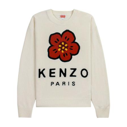 Kenzo, Knitwear Biały, Mężczyzna, Rozmiar: M