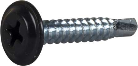 ESSVE 566625 Montageskruv 4,2 mm Ø, svart, FZB, PH2, 250-pack 25 mm, Infästning