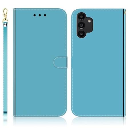 Mirror Samsung Galaxy A13 4G fodral - Blå Blå