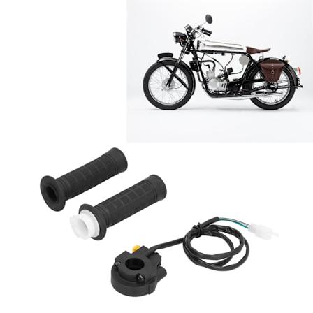 Kaasukahvan kahva sopii 48cc 80cc 2-tahti moottoripy r n 7/8 tuuman ohjaustangolle