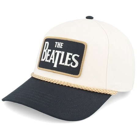 American Needle - Nero adjustable Cappellino - Beatles Roscoe Ivory/Black A-Frame Adjustable @ Hatstore