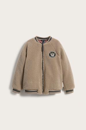 Vendbar bomberjakke | Beige | Barn | Kappahl