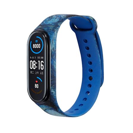 Xiaomi 5/6/7 timanttikellon ranneke Musta M