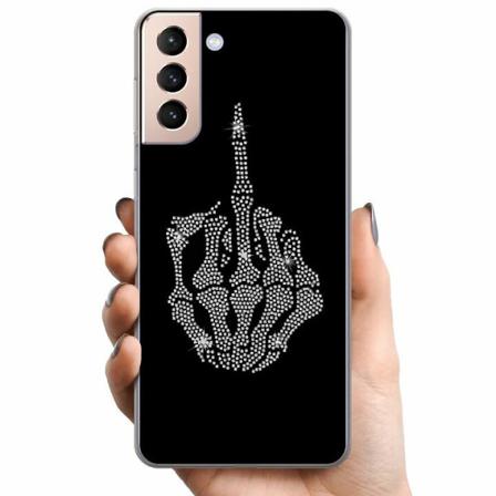 Samsung Galaxy S21 Tpu Mobilskal Fuck You Bling