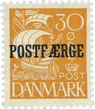 Danmark 1927 - Postfærgemærke AFA 11 - Ubrugt