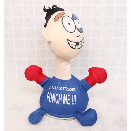 Sjov slå mig skrig dukke, interaktivt legetøj, ventil skrig dukke til at blive slået og modstå slag