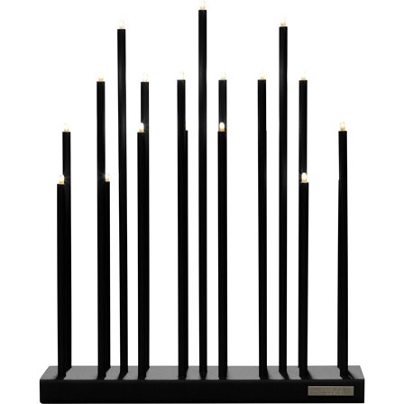 Lundgren & Strandberg - Adventstake Elflugan Grande kolSvart