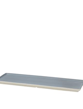 Tallerken 'Eli' Home Tableware Serving Dishes Serving Platters Grå Broste Copenhagen