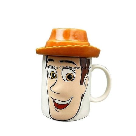 Disney Cowboy Sheriff Krus Tegneserie Keramik 300ml Kop