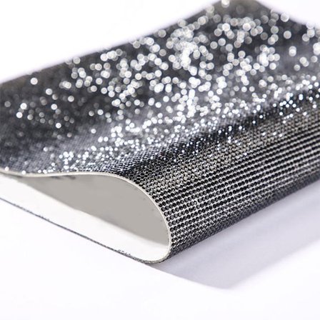 Glänsande Kristall Strass Tejp Crystal Rhinestone Tapes Stark Självhäftande Tejp för DIY-Dekoration White 1,8cm