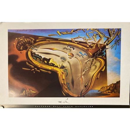 Dalì - Clock Explosion
