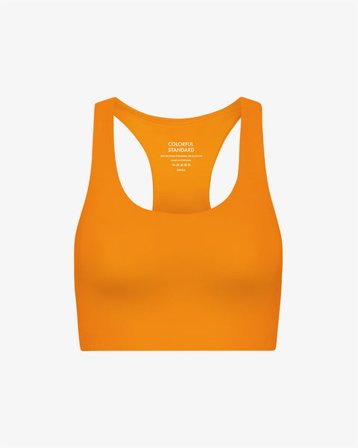 Active Cropped Bra - Sunny Orange - Female - M