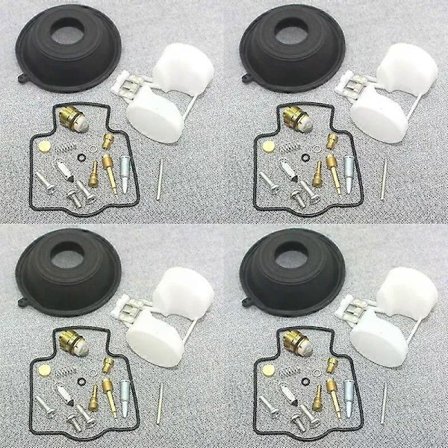 Gjelder FOR YAMAHA YZF600R 1995-2007 YZF600 R YZF 600R 600 Forgasser reparasjonsplunger membran flottør