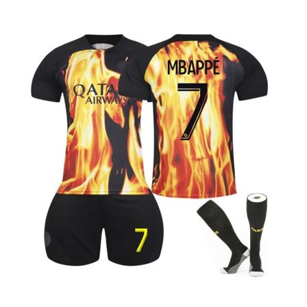 (2023/24 Paris Special Joint #7 Mbappe Flame Edition set XL(180-185CM)
