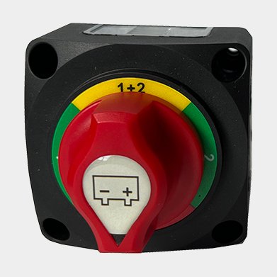 Huvudströmbrytare 1-2-1+2-OFF