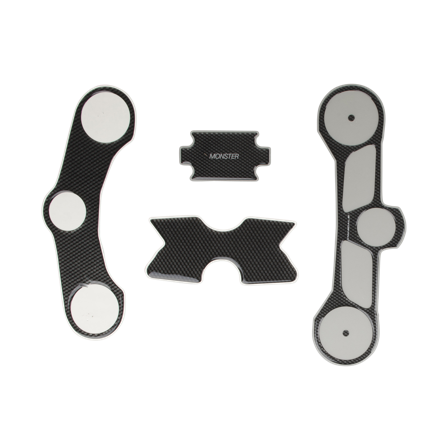 Adesivo Piastre Sterzo OneDesign Carbon - Ducati 999 2003-2006