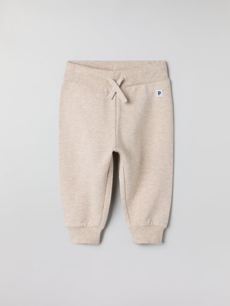 Polarn O. Pyret - Sweattrousers with brushed inside - 62 - Childrenswear - beige