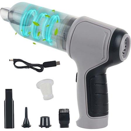 3 i 1 trådløs håndholdt støvsuger, 9000Pa bilbenkstøvsuger