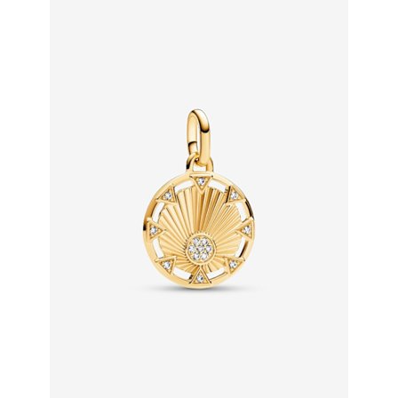 Pandora - Pandora ME Power of the Light Solmedaljong Charm - 14k gullforgylling