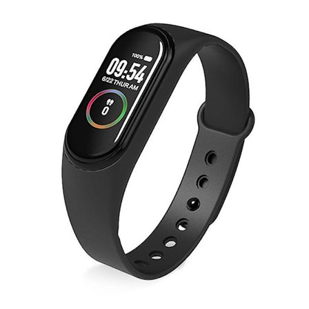 M4 Smart Watch Armbånd Pulsmåler Blodtryksmåler Tracker Fitness Armbånd