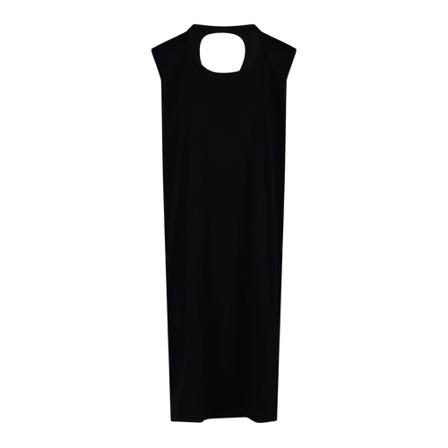 MM6 Maison Margiela Midi Kjole Sort, Dame
