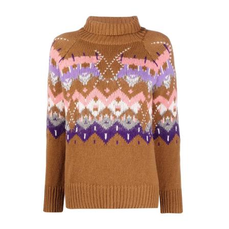 Ermanno Scervino, Knitwear Bruin, Dames, Maat:M