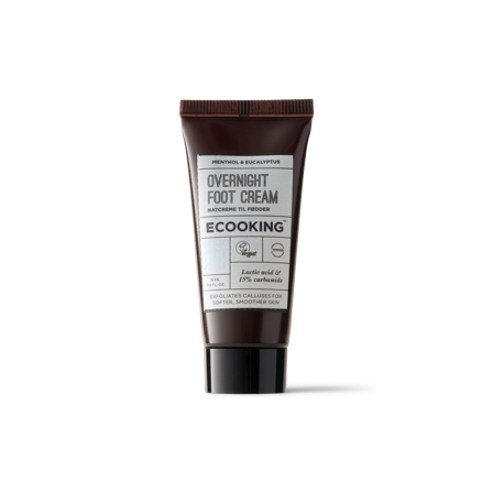 Ecooking Natcreme Til Fødder 75 ml - Blødgørende og fugtgivende natcreme til fødderne