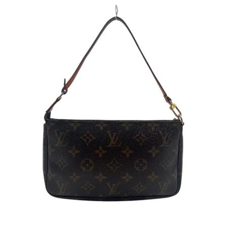 Louis Vuitton Vintage Pre-owned Pochette Accessoires Monogram Taske Brun, Dame Vintage Tasker, Størrelse: ONE Size