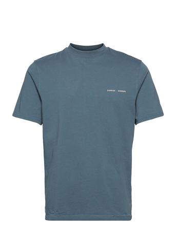 Norsbro T-Shirt 6024 T-shirts Short-sleeved Blå Samsøe Samsøe