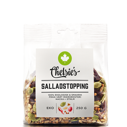 Chelsie s Organic Gourmet Prod Salladstopping 250 g